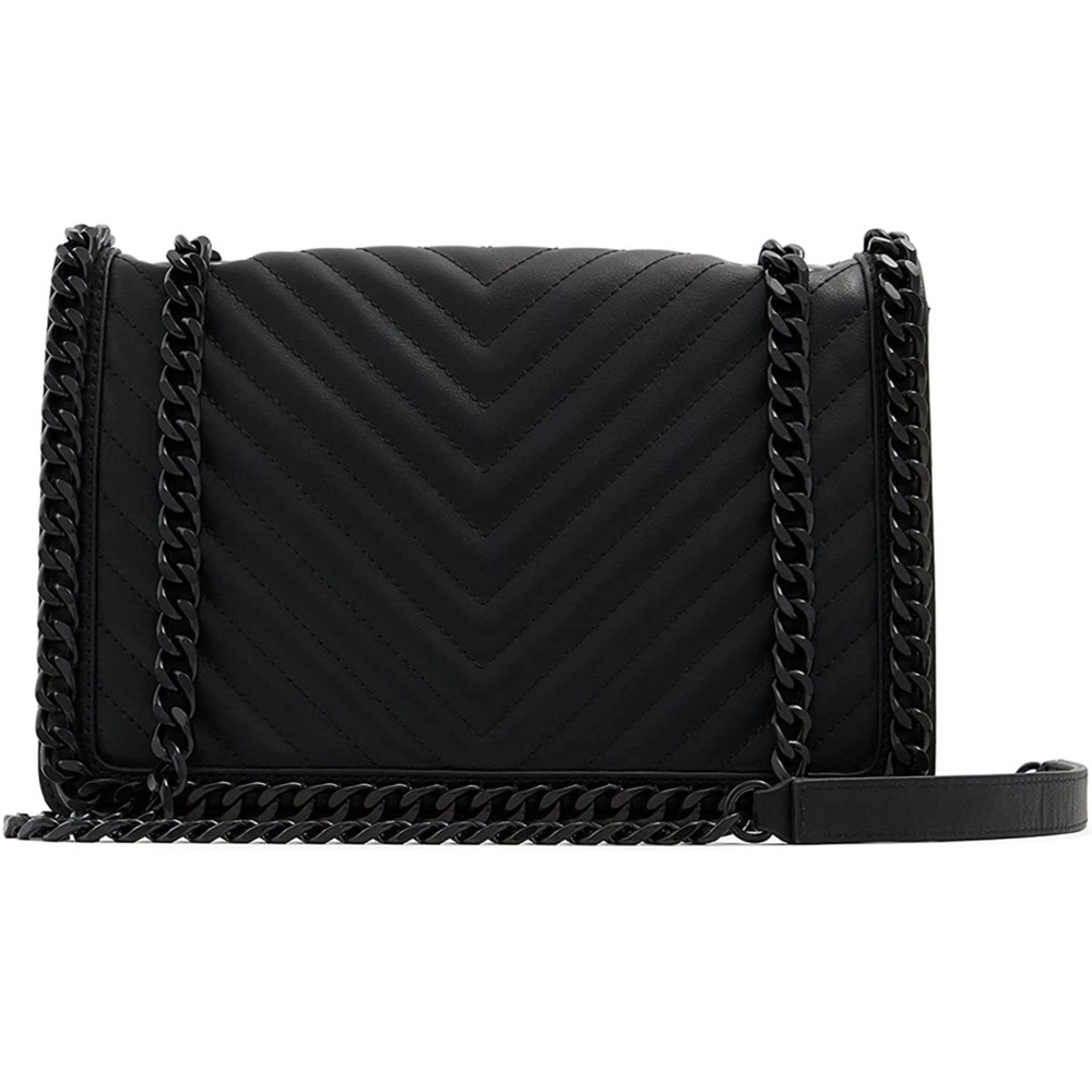 Black Chain Crossbody Bag
